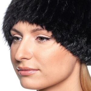 Luxurious Real Mink Fur Beanie